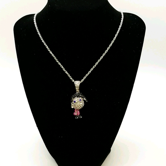 Mans iced neclace